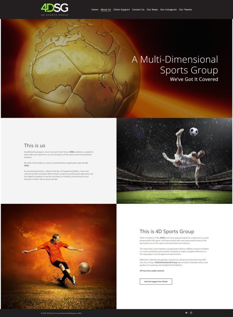 4D Sports Group _About Us