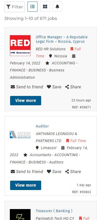 ACCOUNTING – FINANCE – BUSINESS – Kariera.com.cy